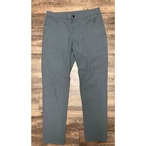 Vuori Meta Pant V430 Charcoal Gray Performance 5 Pocket Travel Golf Pants 33x31